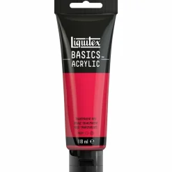 Akryyliväri 118ml 047 Transparent Red Liquitex Basics Acrylic