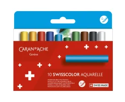 Akvarelliliitu 10kpl, Caran d'Ache