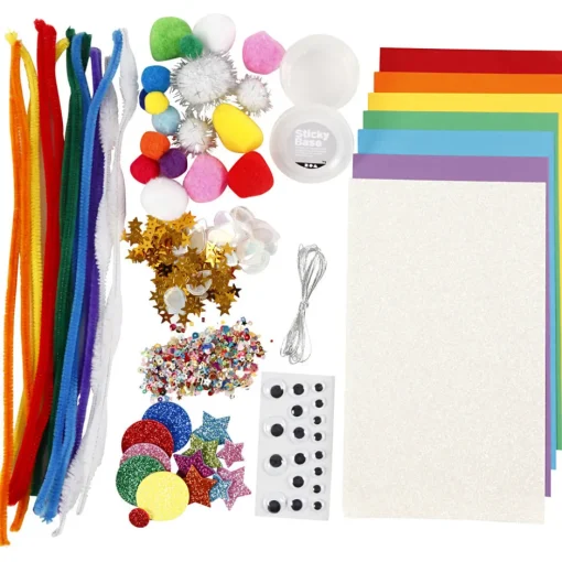 Askartelusetti sateenkaari