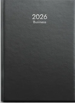 Business musta muovikansi parikierresidottu 2026