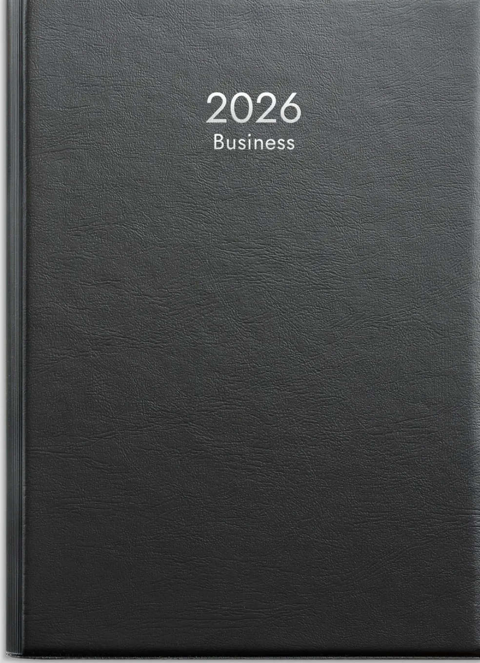 Business musta muovikansi parikierresidottu 2026
