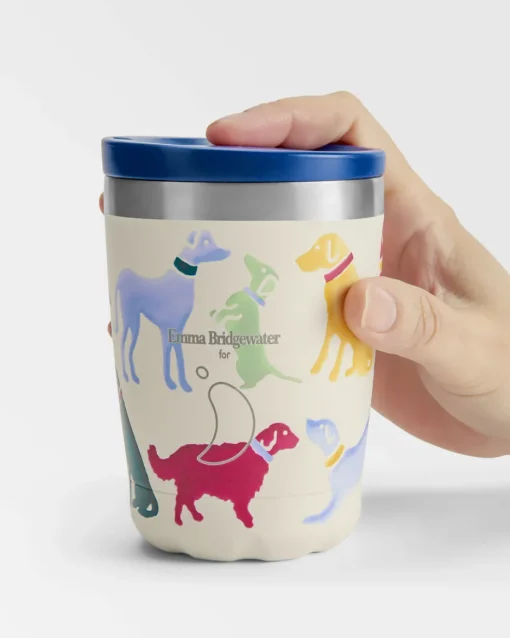 Coffee Cup Chilly's Emma Bridgewater Polka Dogs 340 ml