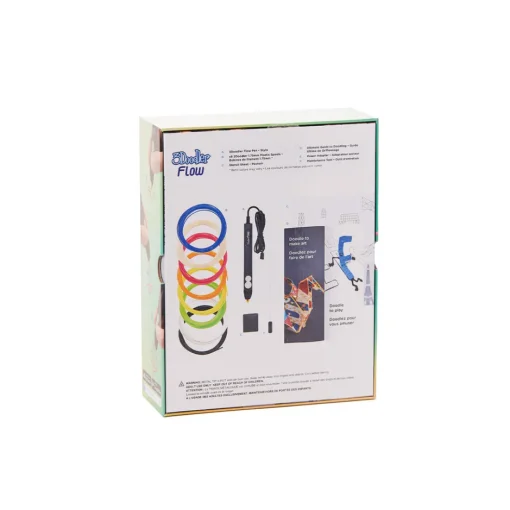 3D kynä 3Doodler FLOW + 8 filamenttirullaa