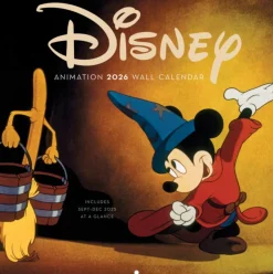 Disney Animation 2026 Wall Calendar