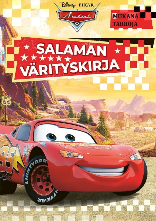 Disney Autot Salaman värityskirja