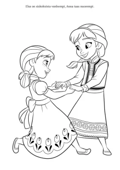 Disney Frozen Iso värityskirja