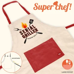Esiliina Super Chef Serial Griller Legami