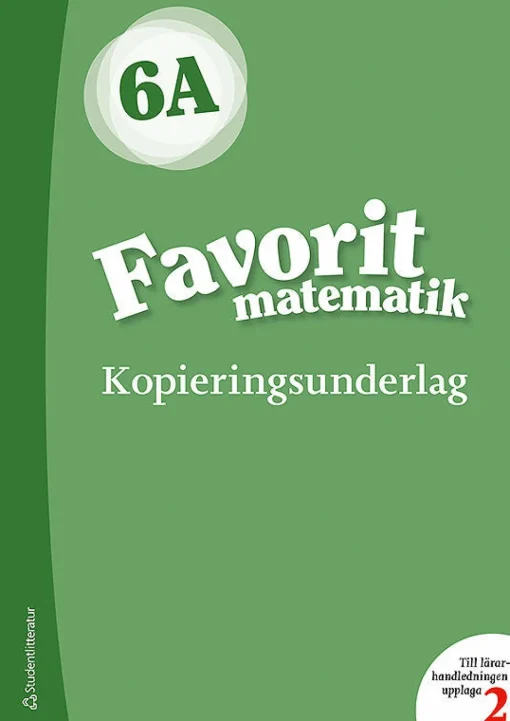 Favorit matematik 6A Kopieringsunderlag