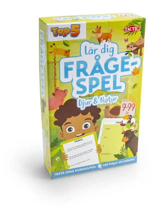 Frågespel Tactic Lär dig Frågespel Djur och Natur