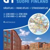 GT Tiekartasto Suomi Finland 1:250 000 / 1:200 000 / 1:100 000 / 1:40 000