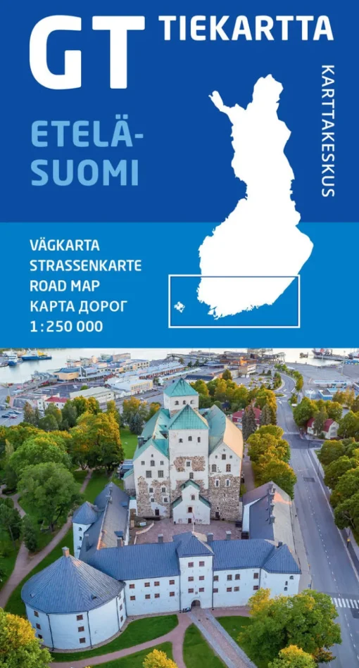 GT tiekartta Etelä-Suomi, 1:250 000