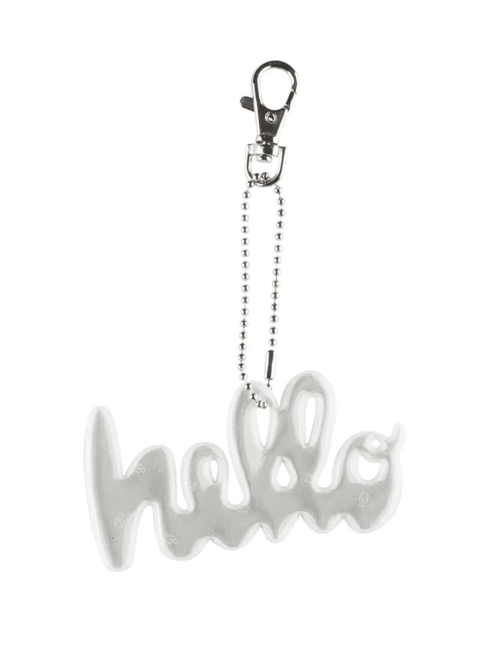 Heijastin MOIKO Hello valkoinen