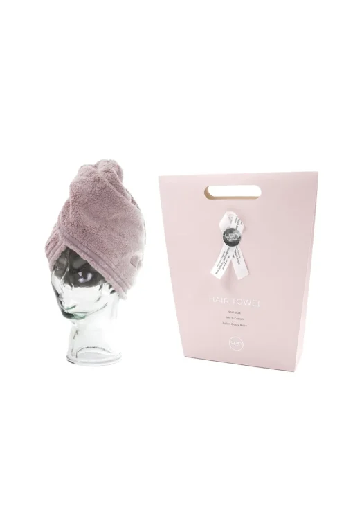 Hiuspyyhe Luin Living Dusty Rose