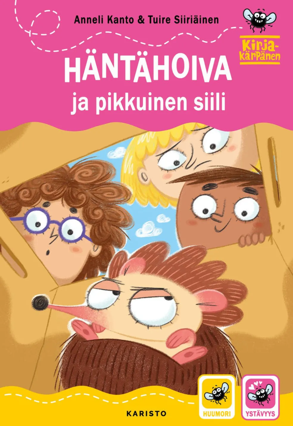 Häntähoiva ja pikkuinen siili