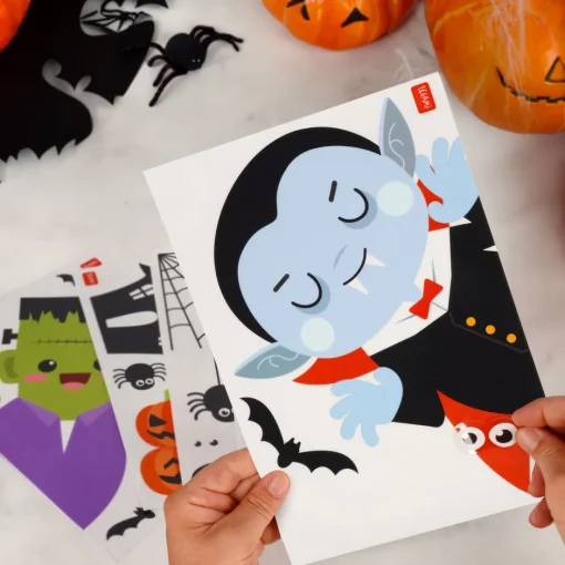 Ikkunatarrasetti Halloween Legami