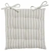 Istuintyyny 38x38cm beige/valkoinen