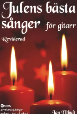 Julens bästa sånger för gitarr med duetthäfte Reviderad