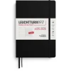 Kalenteri 2025-2026 18kk A5 Weekly+muistikirja Black Leuchtturm1917 kovak.