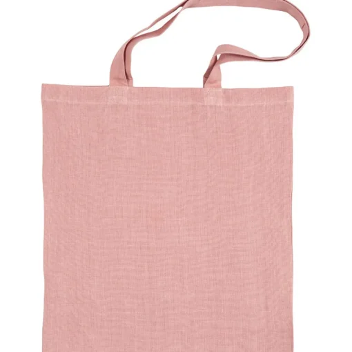 Kangaskassi 38x42cm dusty pink