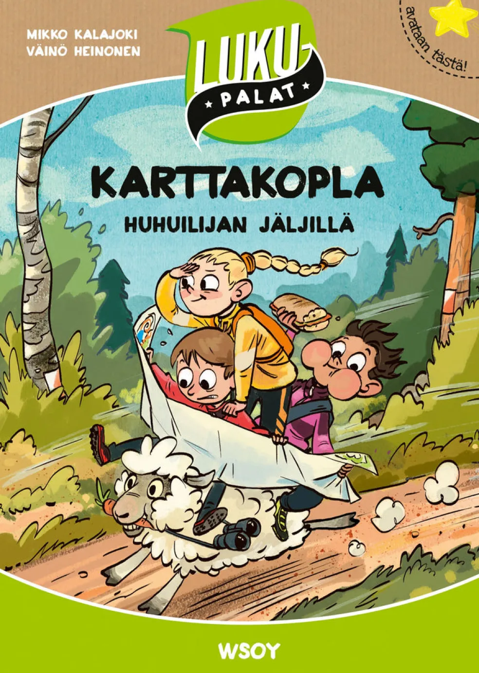 Karttakopla huhuilijan jäljillä