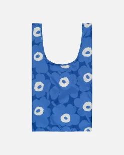 Kassi Marimekko Smartbag Unikko, sininen, tummansinen, luonnonvalkoinen