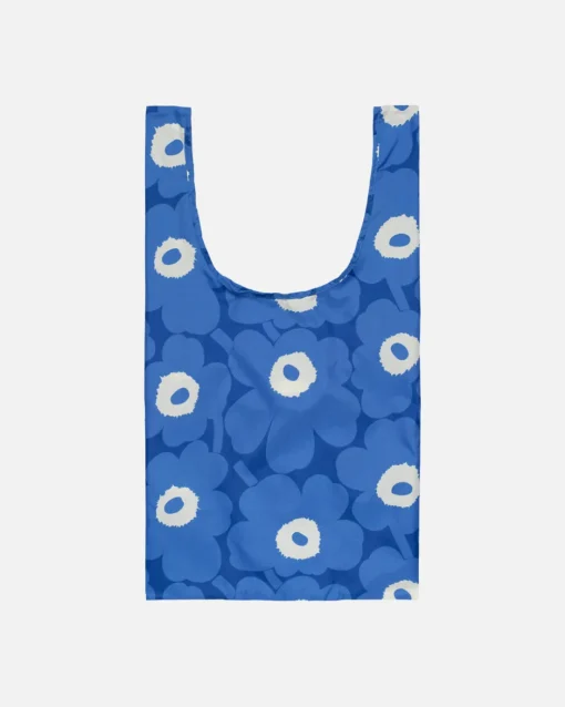 Kassi Marimekko Smartbag Unikko, sininen, tummansinen, luonnonvalkoinen