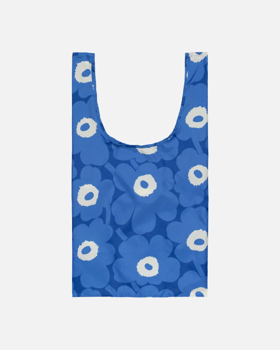 Kassi Marimekko Smartbag Unikko, sininen, tummansinen, luonnonvalkoinen