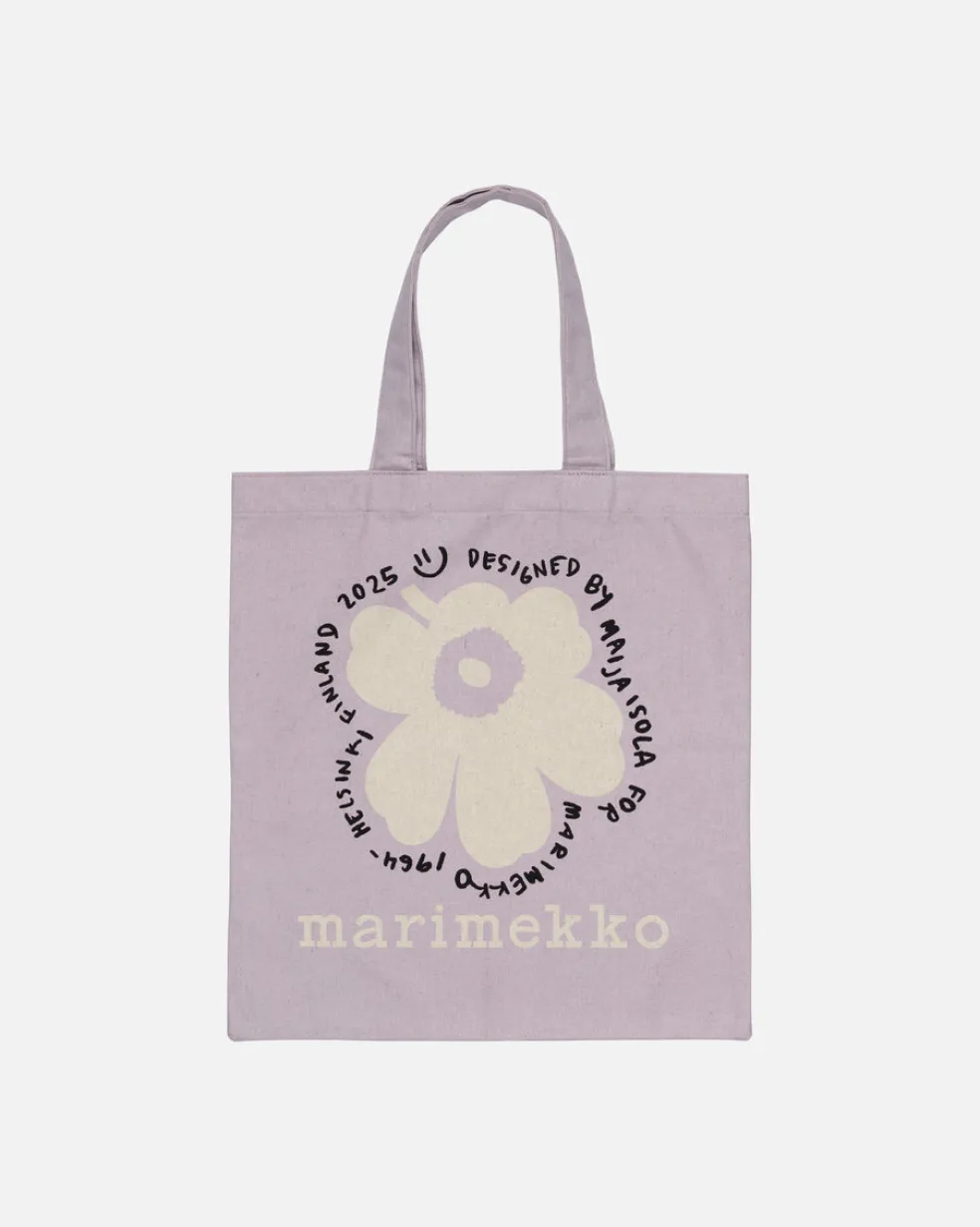 Kassi Marimekko Vankka, luonnonvalkoinen, lila, musta