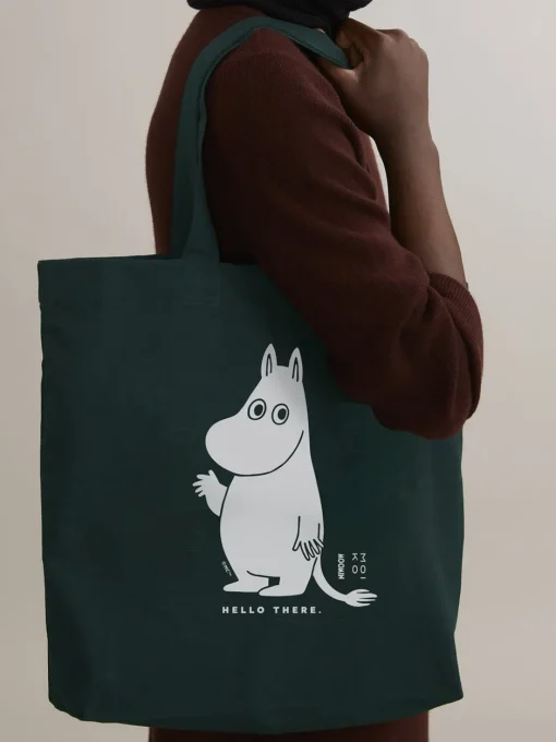 Kassi MOIKO Muumi Hello there, vihreä