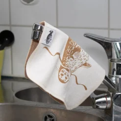Kestotiskirätti Suomen Luonnonsuojeluliitto Retrologo hiekka