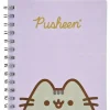 Kierremuistikirja A5/160s 4 jakajalla Pusheen