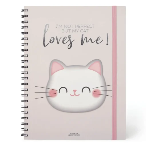 Kierremuistikirja Maxi Kitty Legami