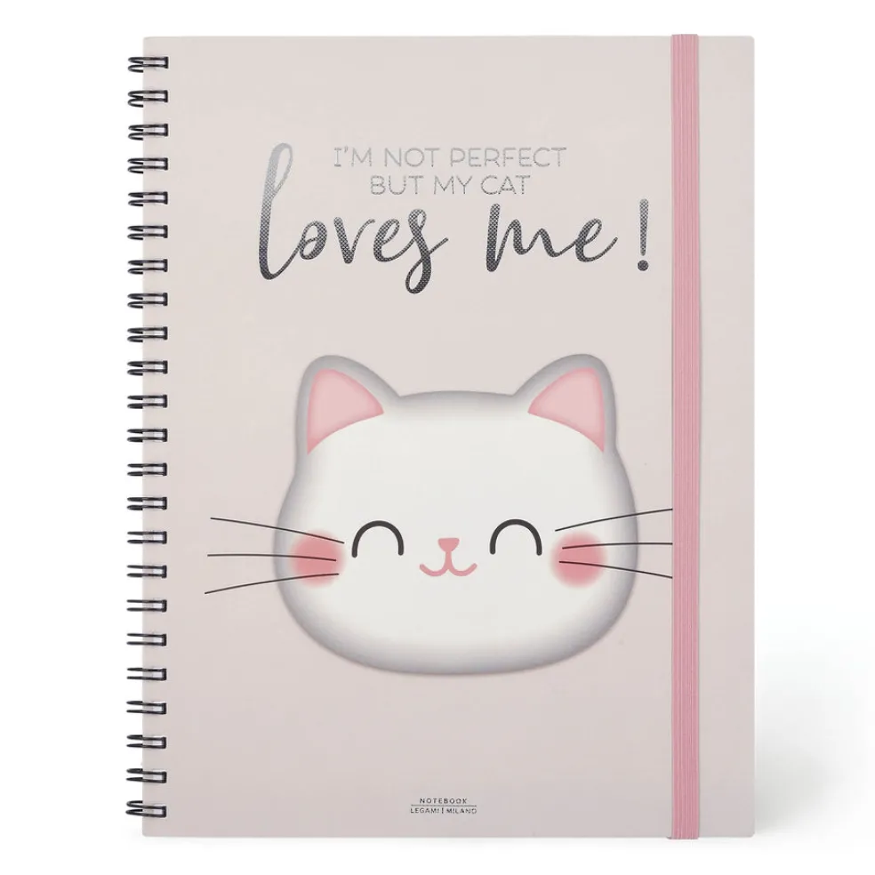 Kierremuistikirja Maxi Kitty Legami