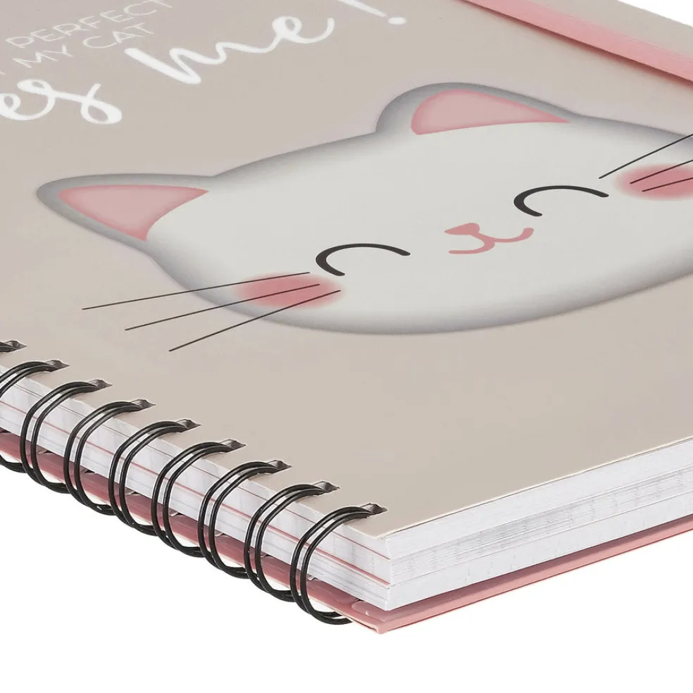 Kierremuistikirja Maxi Kitty Legami