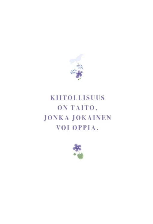 Kiitollisuuspäiväkirja
