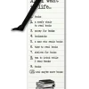 Kirjanmerkki Literary All I want in Life…