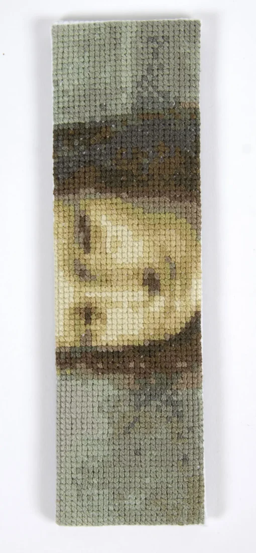 Kirjontapakkaus kirjanmerkki Mona Lisa DMC