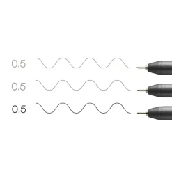 Kuitukärkikynä Copic Multiliner 3kpl, värilliset 0,5
