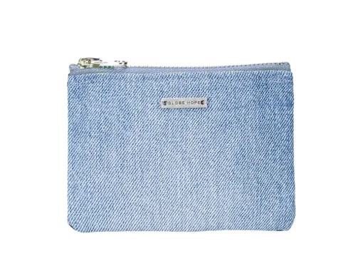 Kukkaro Globe Hope Uppura, denim