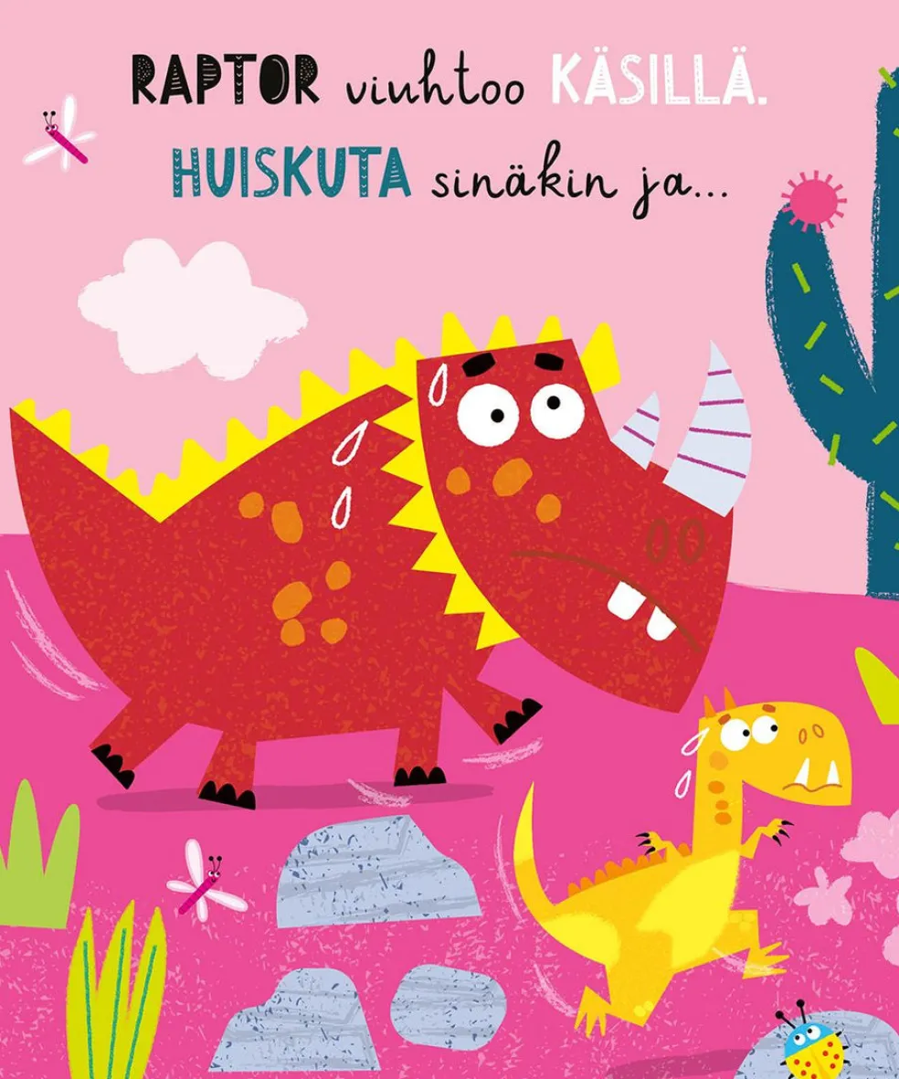 Kurkkaa ja karju! Dinosaurukset peilikirja
