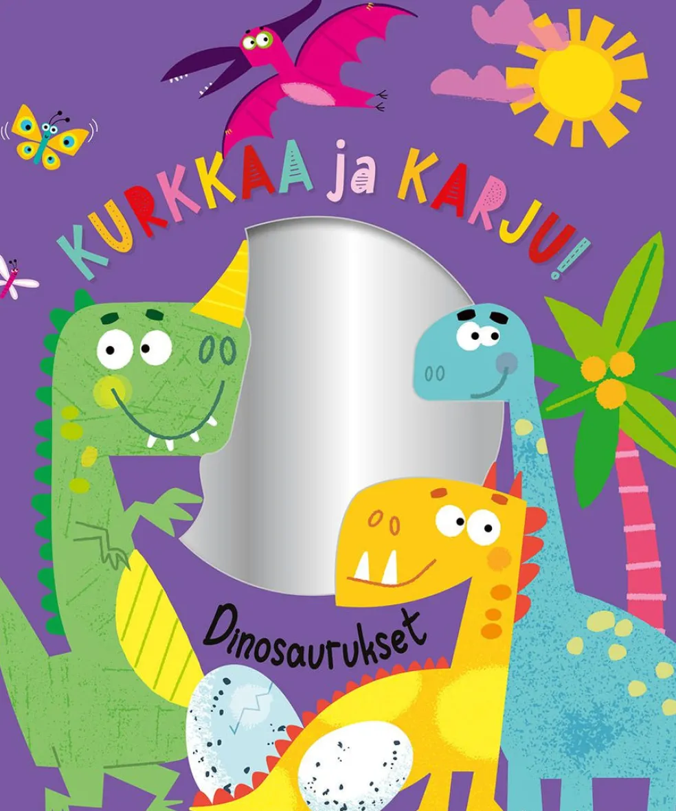 Kurkkaa ja karju! Dinosaurukset peilikirja