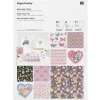 Kuviopaperilehtiö A4/23 arkkia La Vie En Rose