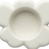 Kynttilälyhty Marimekko Unikko keramiikka, mattavalkoinen