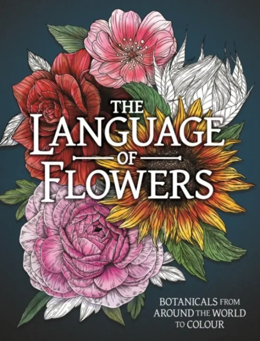Language of Flowers Colouring Book, The