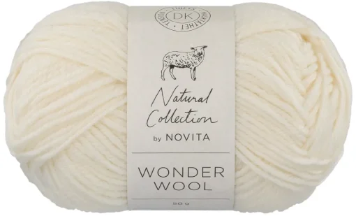 Lanka Novita Wonder Wool 50g 017 vaahto
