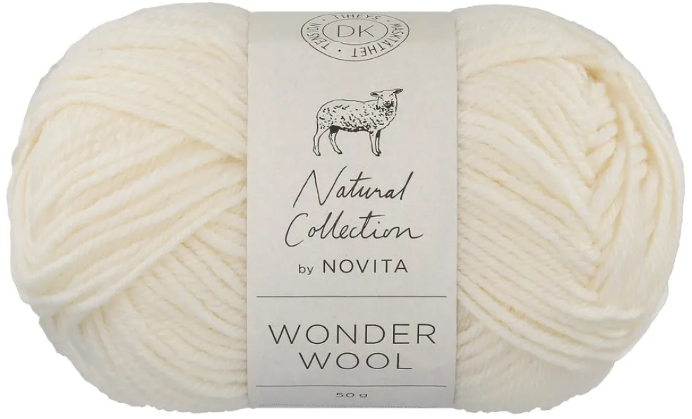 Lanka Novita Wonder Wool 50g 017 vaahto