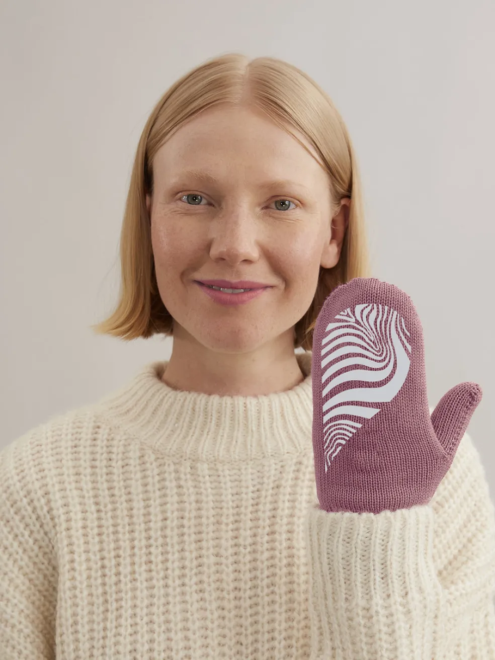 Lapaset MOIKO Kaipaus Malva M, merinovillaa