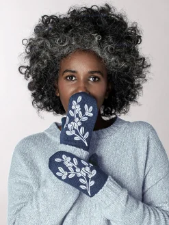 Lapaset MOIKO Mustikka mustikansininen M, merinovillaa