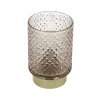 Led-lyhty roosa 10x15 cm