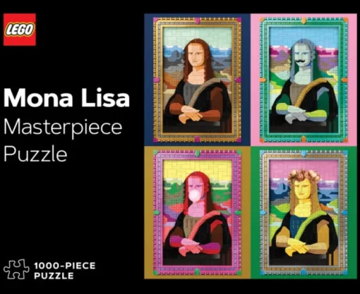 LEGO Masterpiece Puzzle: Mona Lisa 1000-Piece Puzzle